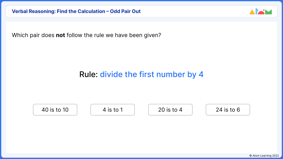 11 Plus Challenging Topics: Verbal Reasoning | Atom Learning