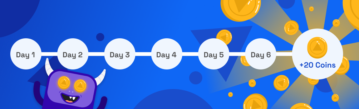Earning coins on Atom Nucleus