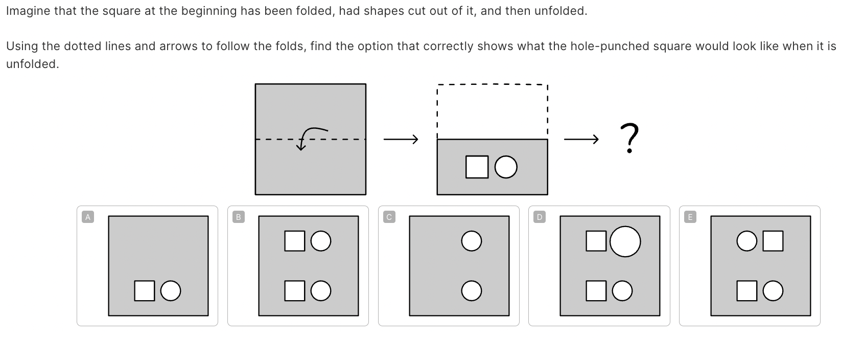 An example of a following folds question on Atom Nucleus