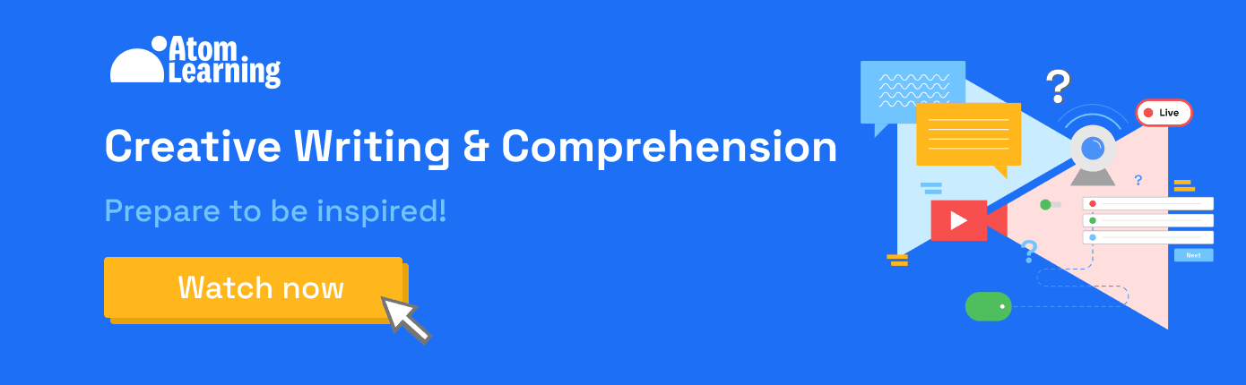 Creative writing and comprehension lessons - prepare to be inspired. Watch now